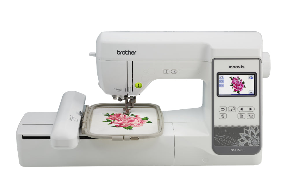 BrotherNS1150eEmbroideryMachineAtTheSewingStudio