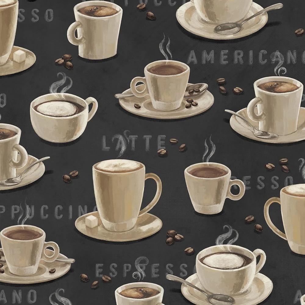 Coffee_Co-Coffee_Cups_Black_W135-003-700_Cotton_Fabric